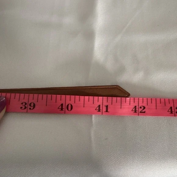 Madewell The Simple Pouch Belt Bag Brown Leather Sling Bag Purse Fanny Pack - Picture 9 of 15